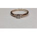 Золотое кольцо с бриллиантом 1.77г
